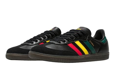 adidas samba weiß rasta|Adidas Samba og black rasta.